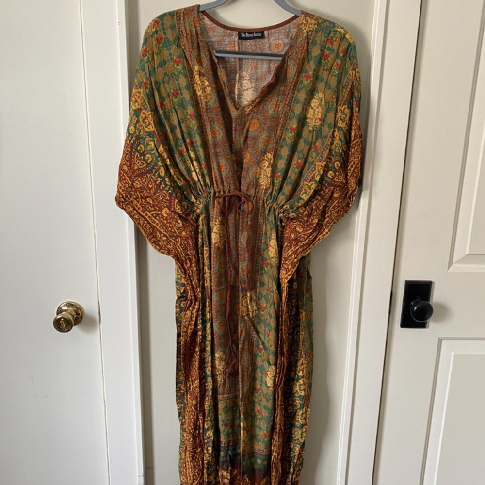 Boozy Button Albela Banarasi Winter Kaftan